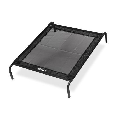 Lasa Elevated Pet Bed, Large - Raised Cooling Bed for Dogs & Cats up to 38kg