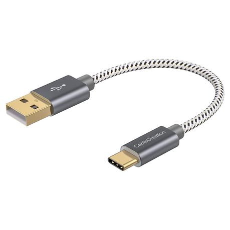 CableCreation USB-C to USB-C Cable, 15cm - 3A Fast Charging & Data Sync
